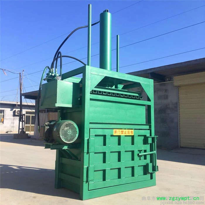 佳鑫机械 立式废纸箱药材液压打包机 玉米秸秆青储打包机 废纸中药材打包机图8