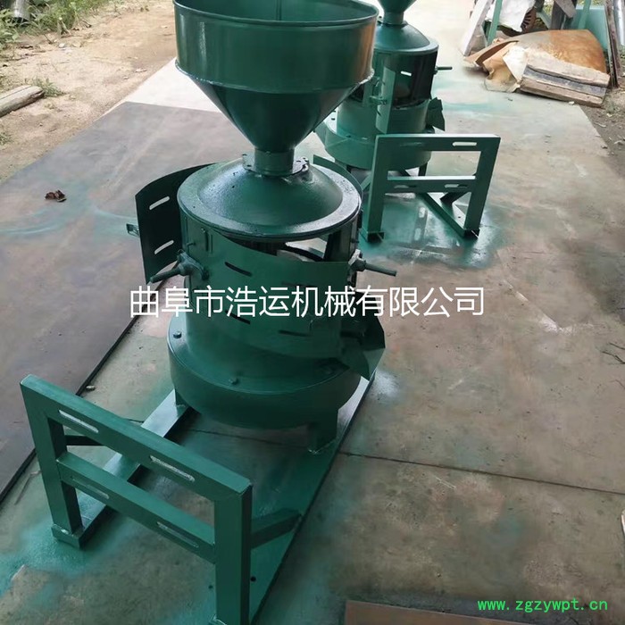 山东曲阜浩运机械工厂批发谷子高粱碾米机 小型电动玉米小麦碾米机 中药脱皮机图7