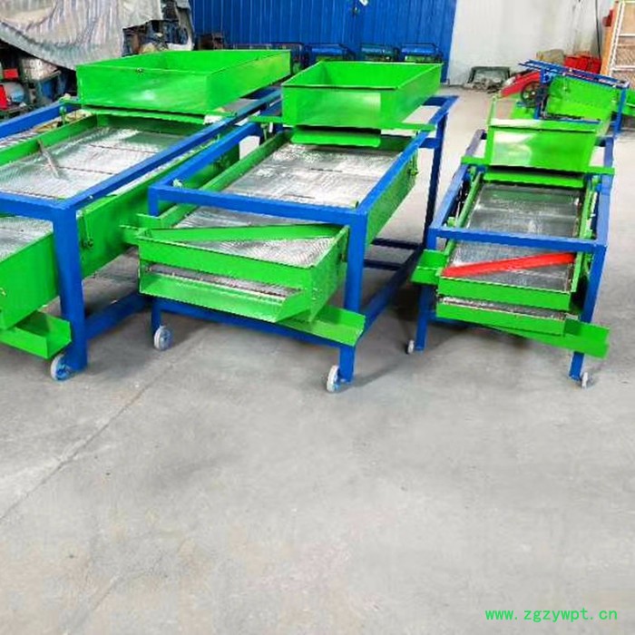 山东曲阜浩运机械去草除尘除杂粮食加工筛选电动筛选机 中药材种子净选机图5