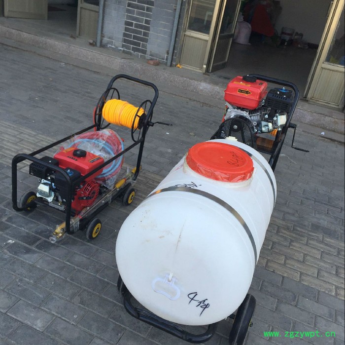 节能雾化打药车报价泰来县300L手推式打药车直连颗粒机 饲料颗粒机图3