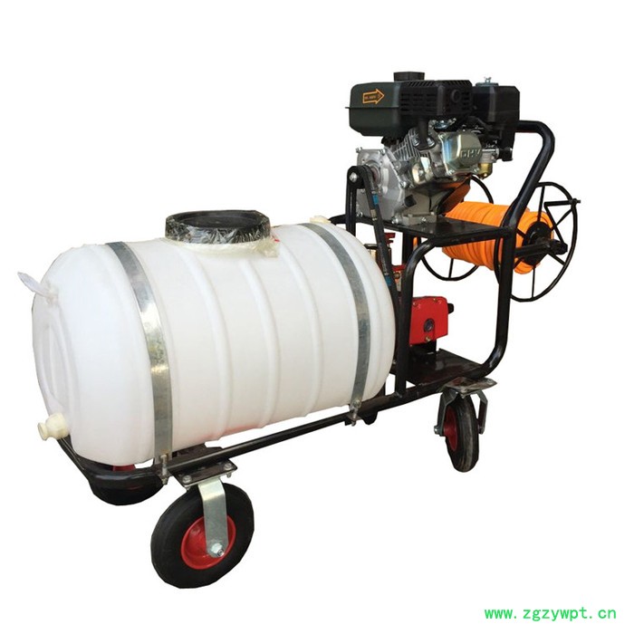 节能雾化打药车报价泰来县300L手推式打药车直连颗粒机 饲料颗粒机图2
