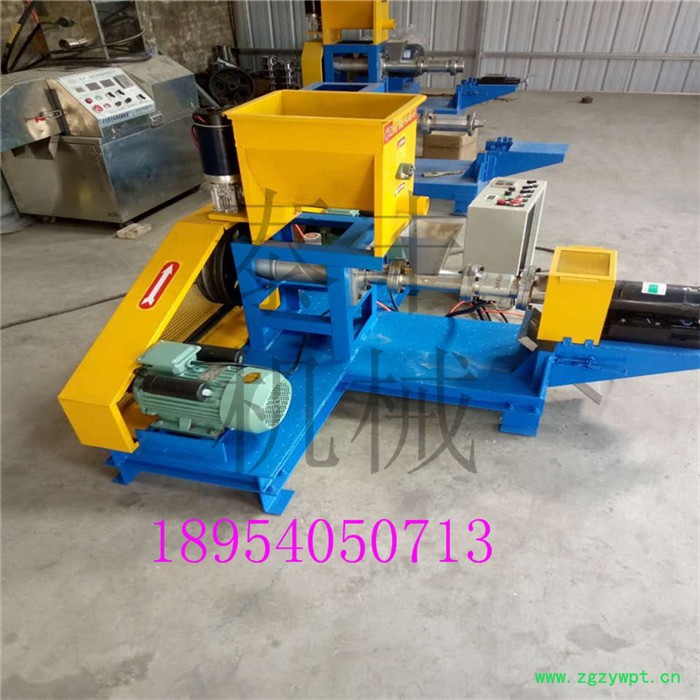 120型膨化机 家用多功能狗粮膨化机 颗粒饲料机 猫砂颗粒机 鱼饲料药片机图7