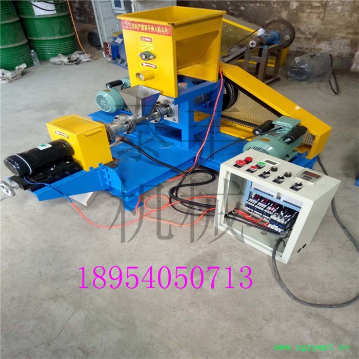 120型膨化机 家用多功能狗粮膨化机 颗粒饲料机 猫砂颗粒机 鱼饲料药片机图5