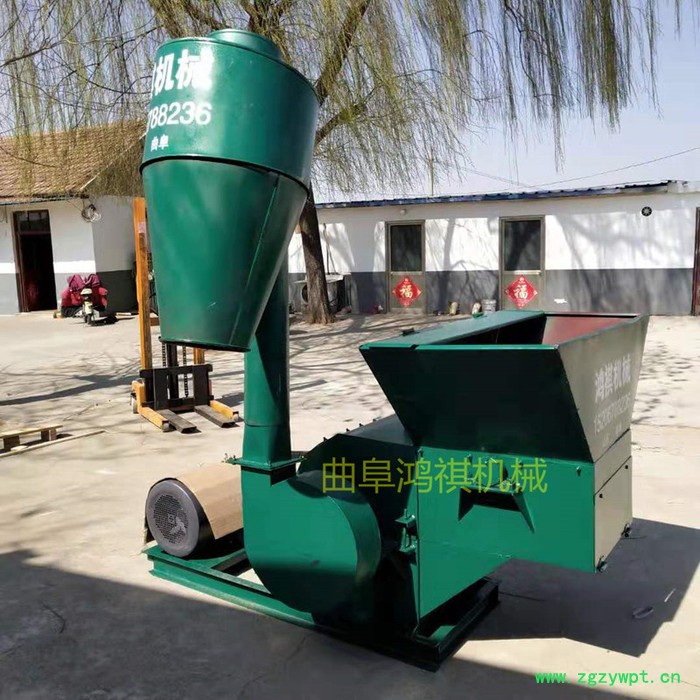 鸿祺 饲料粉碎机 中药粉碎机家用 花生秧饲料粉碎机图4