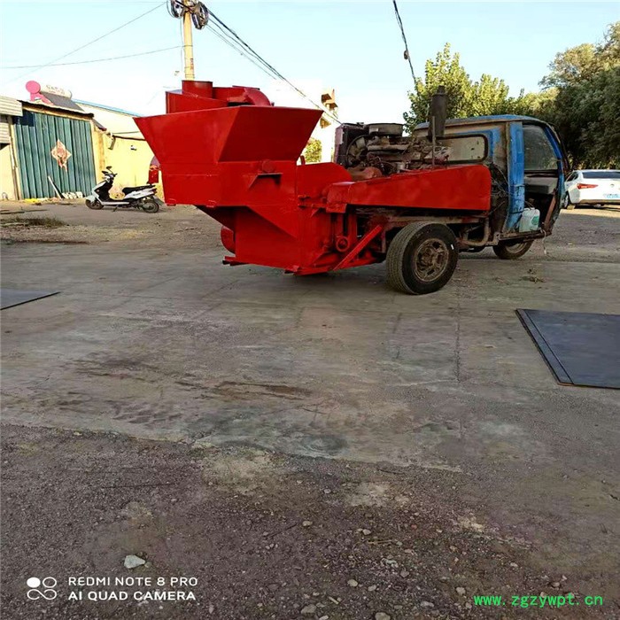 柴油带养护树枝树杈粉碎机 加厚锤片中药渣粉碎机 硬木条粉碎机图5