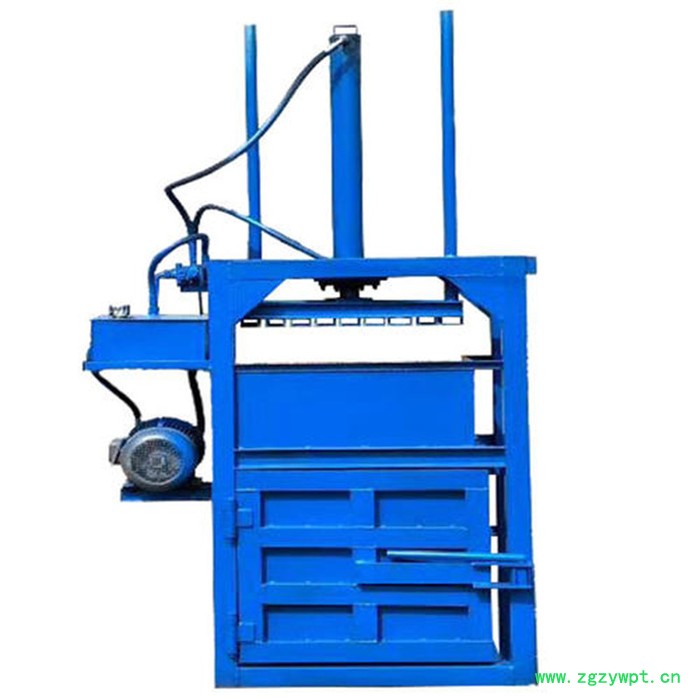 振科机械供应立式饮料瓶塑料薄膜中药材打包机 立式打包机 废吕合金打包机批发厂家图3