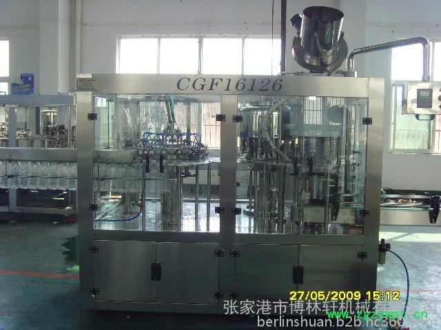 供应博林轩牌CCF16126 纯净水灌装机三合一 灌装生产线图2