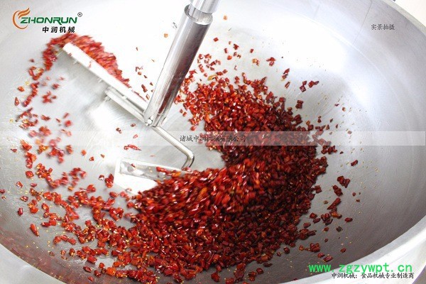 诸城中润机械ZRCG100 中药材炒锅图2