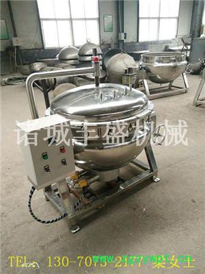 小型夹层锅 夹层蒸煮锅 中药熬制锅丰盛FS-200L图5