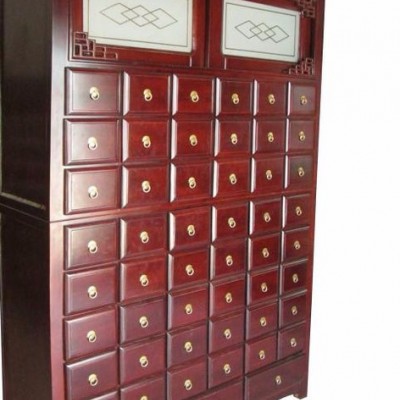 华都中药橱柜    AAA-01开放漆工艺水曲柳药柜   中药橱柜