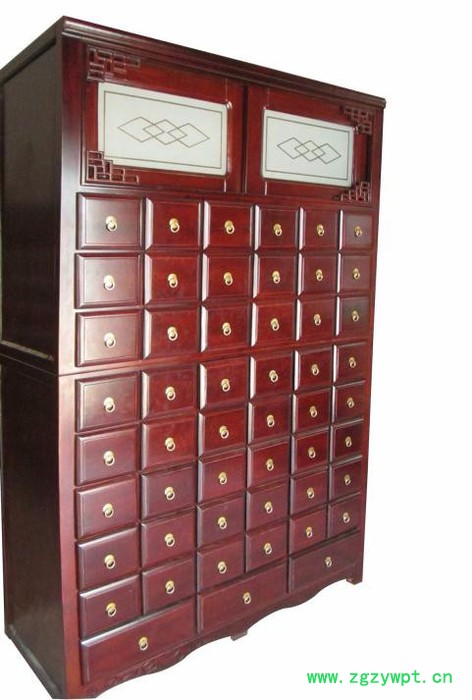 华都中药橱柜    AAA-01开放漆工艺水曲柳药柜   中药橱柜图3