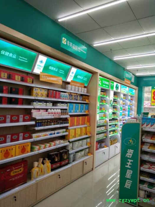 提供服务好艺201307西药展示柜 中药展示柜 药斗柜图3