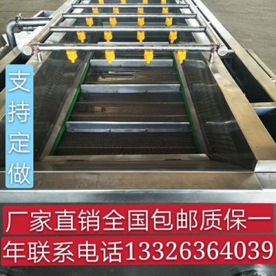 RC-高压喷淋气泡清洗机 中药材清洗 海产品清洗 果蔬根茎类