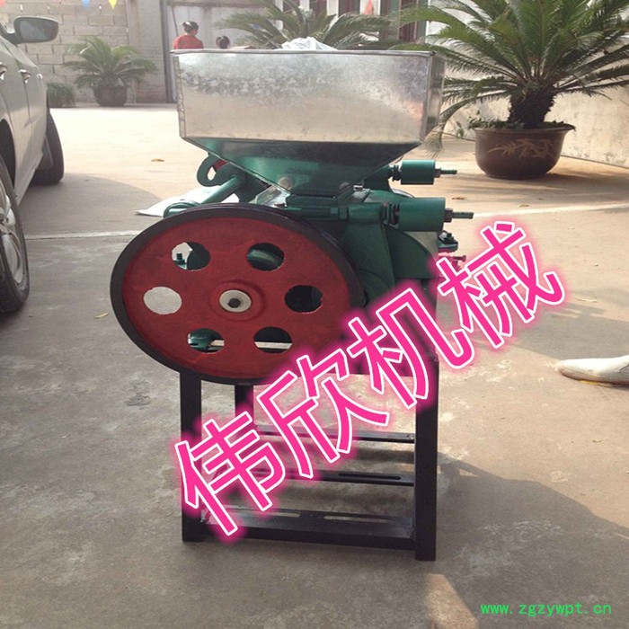 燕麦片压扁机 品质保证挤扁机 中药材挤扁机图6