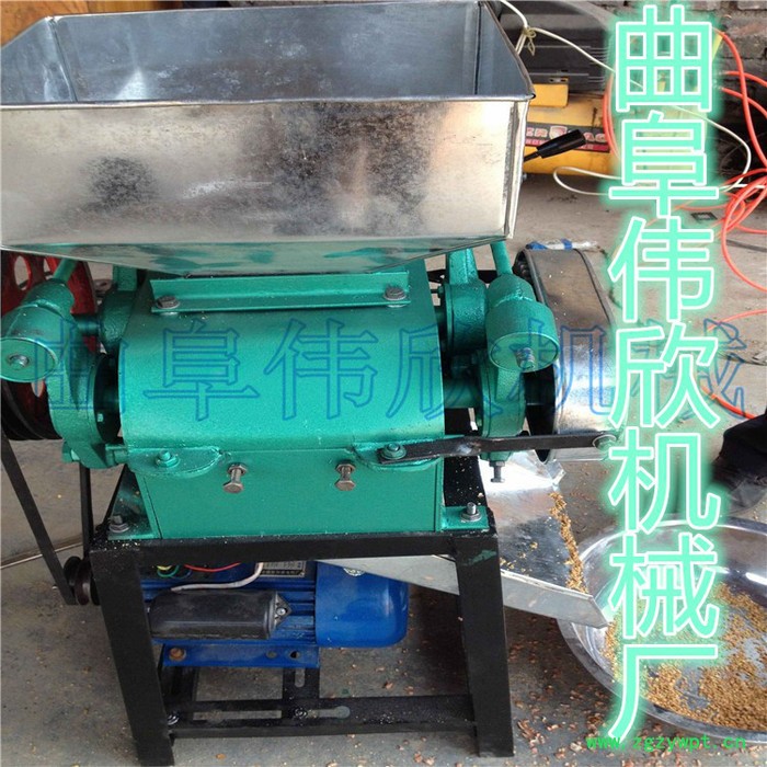 燕麦片压扁机 品质保证挤扁机 中药材挤扁机图5