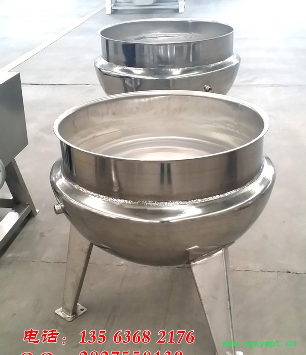 炒制锅 煮中药夹层锅 电加热夹层锅图3