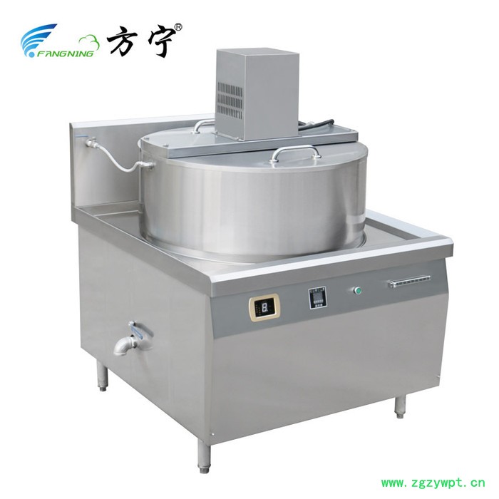 方宁可倾式自动酱料锅溶糖锅高粘度可倾式自动熬糖熬中药电磁煮锅图2