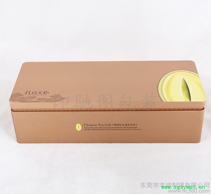 工厂直销 铁盒子 长条形花茶 中药材 茶叶 枸杞 特产礼品铁图3