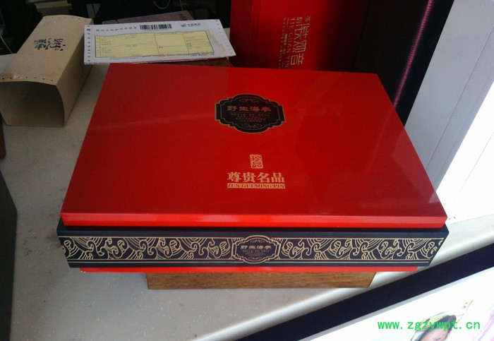 生产海参盒 保健品包装盒   中药包装盒 海参木盒  食品包图3