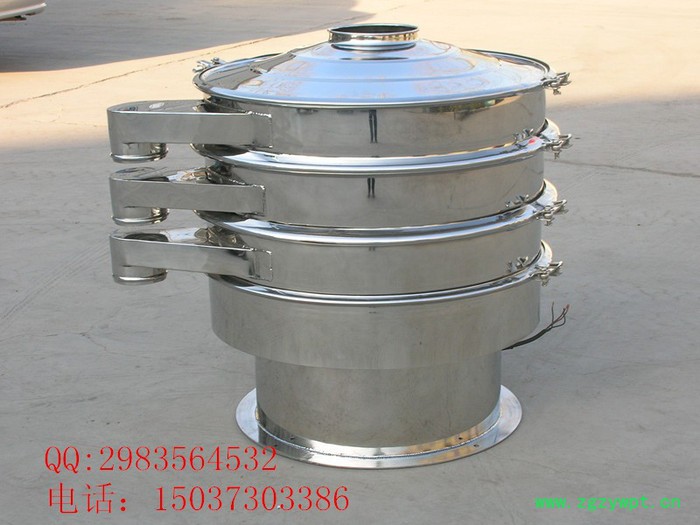 **中药粉冲剂筛选机器专用三次元旋振筛、振动筛、摇摆筛图2