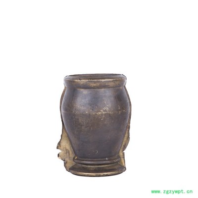 多功能黄铜捣药器中药冲捣药钵加厚加重捣药罐加厚加重捣蒜罐毛坯