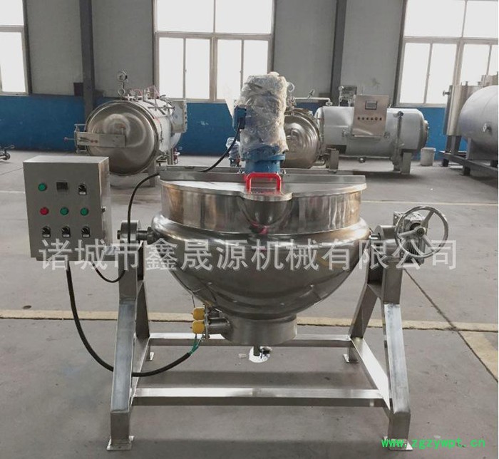 直销 夹层锅 可倾式蒸煮锅 可倾式夹层锅 中药蒸煮锅图3