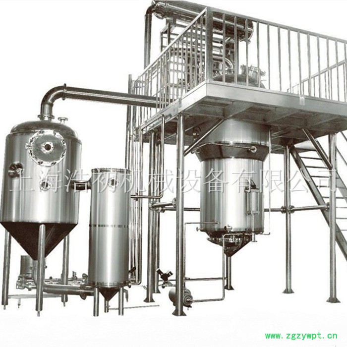 上海浩初HCT-1000提取浓缩设备 动态热回流提取浓缩机组 中药提取浓缩设备图3