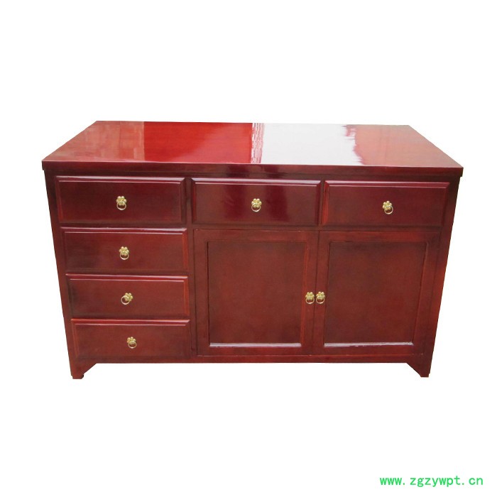 **松木操作台 木质前台中药调剂台可定制质保十年图2