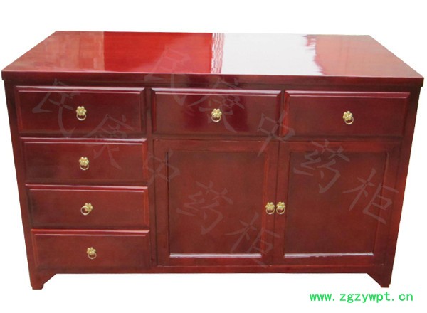 **松木操作台 木质前台中药调剂台可定制质保十年