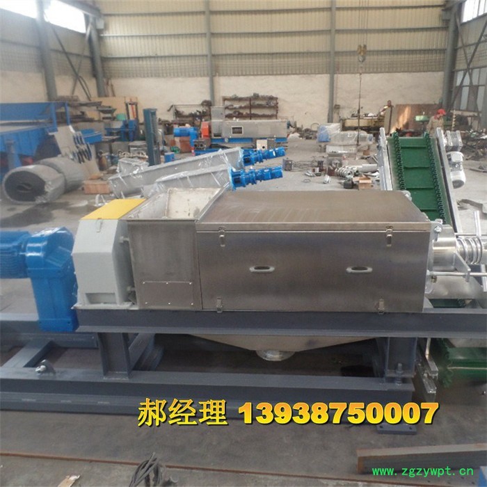 天众3t 压榨机 水果榨汁  市场垃圾处理 餐厨垃圾处理 中药药渣挤压脱水图5