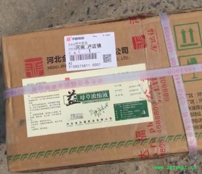 输卵管消炎用河北金达福纯中药的益母草浓缩液 纯中药输卵管消炎不掉蛋无药残图5