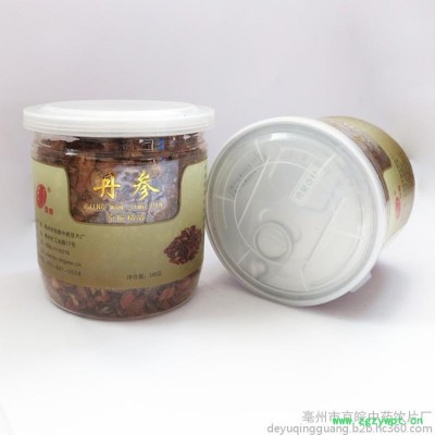 亳州京皖中药饮片 特级丹参 瓶装花茶180克装 紫丹参养生滋补 同仁堂同品