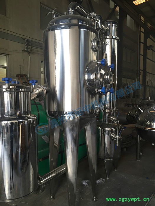 3000L渗漉罐  不锈钢渗漉罐  中草药提取罐  微波提取罐  中药多功能提取设备图4