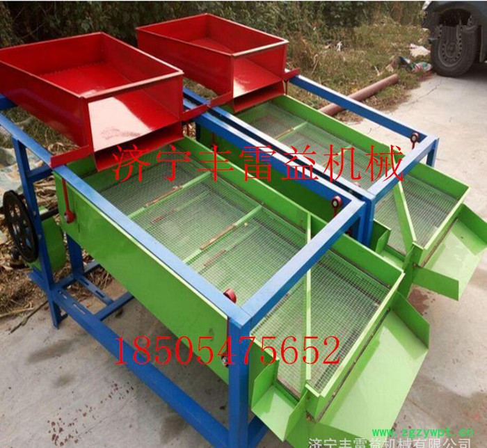 耐用双层筛网振动筛 中药材除杂筛选机 电动高效除杂过筛机