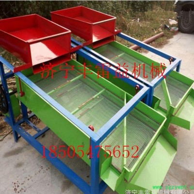 耐用双层筛网振动筛 中药材除杂筛选机 电动高效除杂过筛机