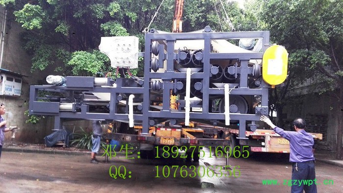 供应高压带式脱水机，高压带式脱水机，木薯渣榨干效果，绿达牌强力压榨脱水机，木薯番茄豆渣中药渣浆脱水设备图4