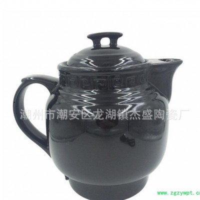 直销4L 5L黑养神自动电子煎药壶 陶瓷保健壶中药壶养生壶