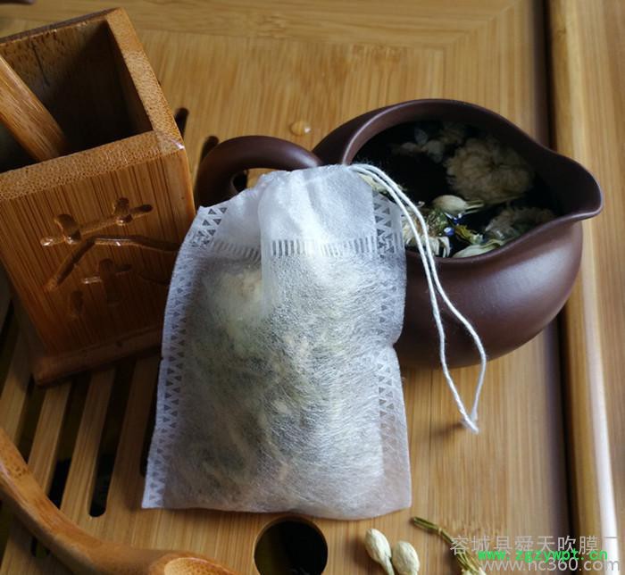 100个15*20空茶包泡茶袋煎药煲汤袋中药袋抽线无纺布包邮