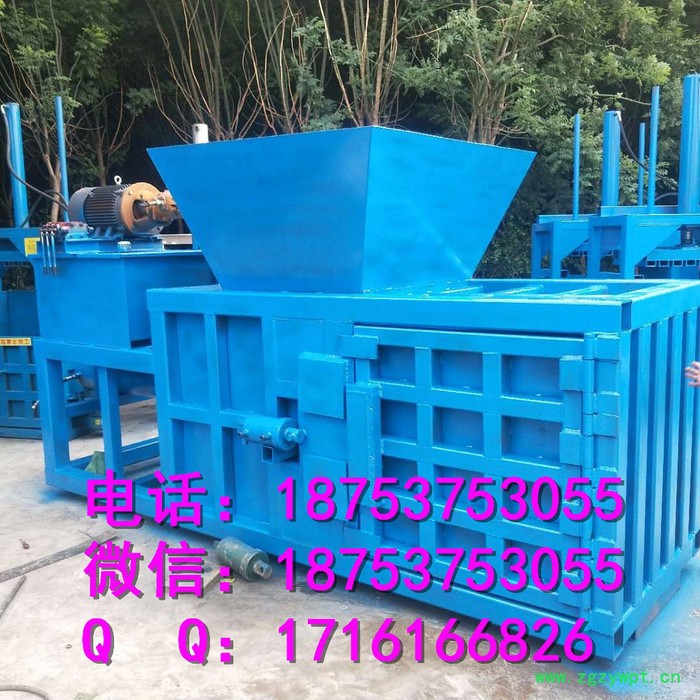 亳州市 中药材液压打包机  小型立式压缩机  压块机  20吨液压打包机  废纸箱压缩机 全自动包装机.图4