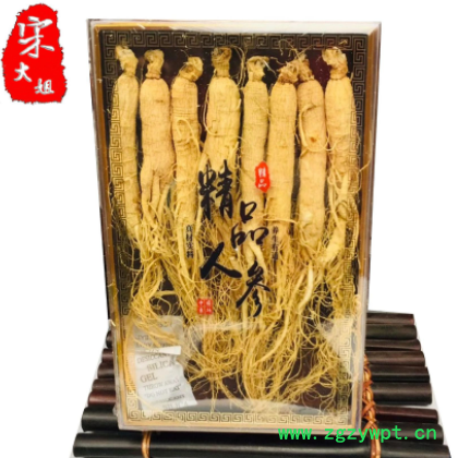 东北人参 长白山生晒白参优品边条参 产地批发图3