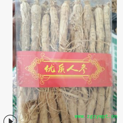 实体店批发生晒参 白人参白参 长白山生晒参优质人参图2