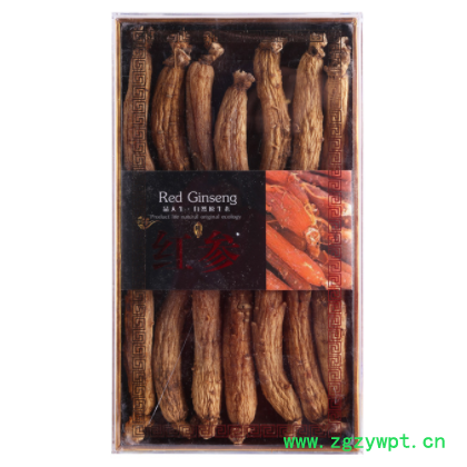 吉林东北特产人参厂家批发 长白山人参无糖红参光枝500克5-6年参图3