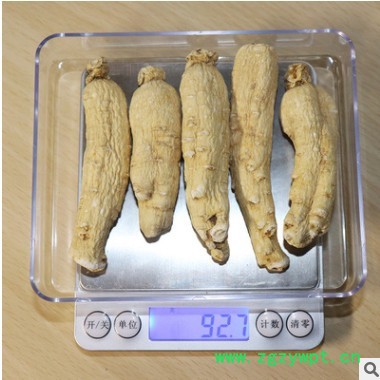 厂家直销白参生晒参 批发无须人参 白参散装干生晒参可一件代发图2