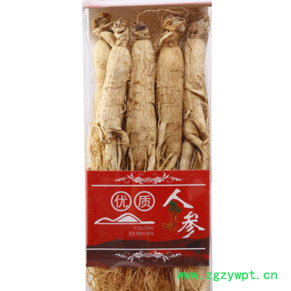 人参长白山东北特产干参整支生晒参泡酒白参礼盒山参散装现货批发图3