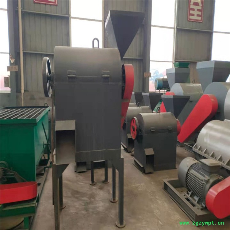 中药渣粉碎机 半湿物料粉碎机 下料均匀清理方便