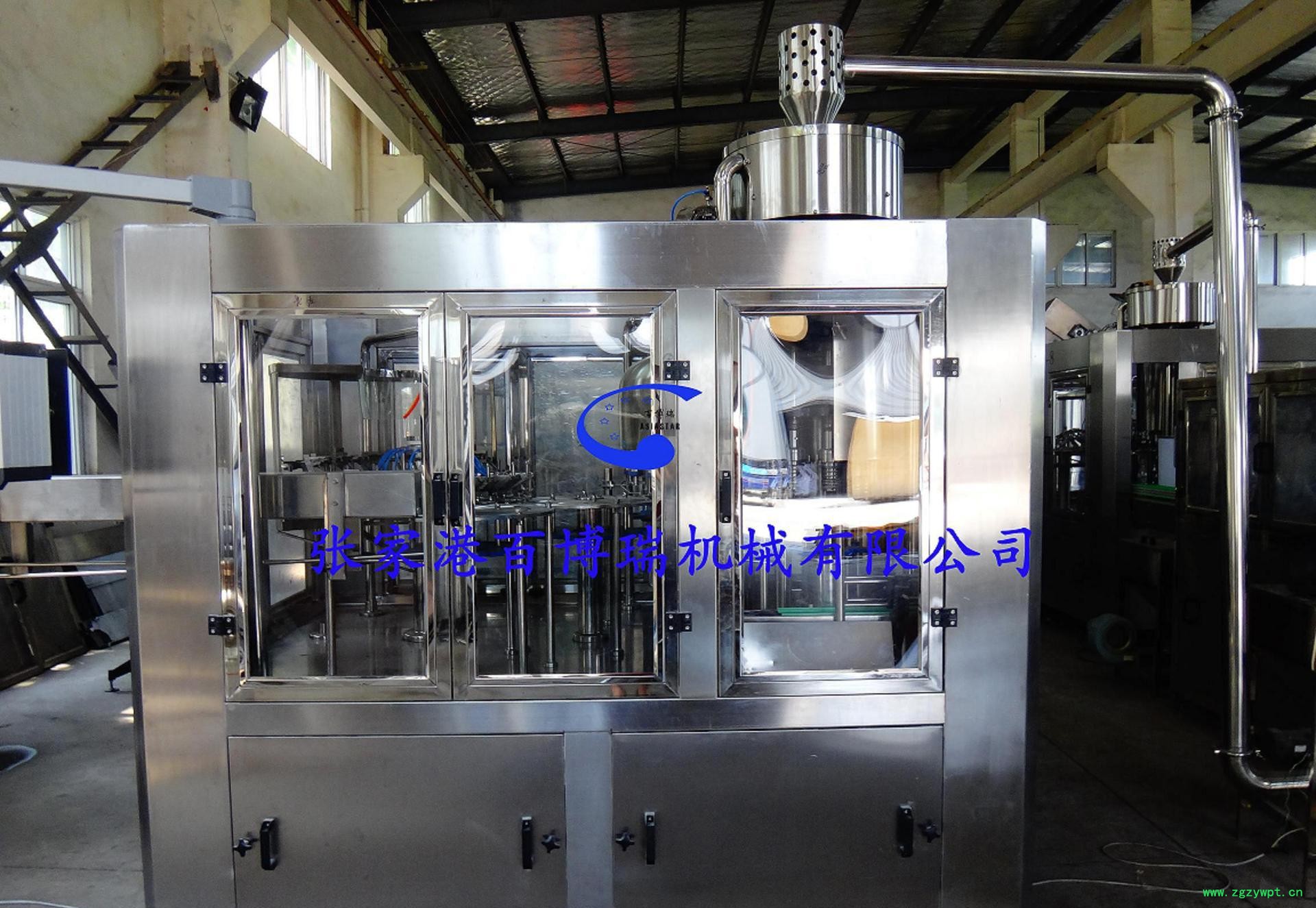 三合一纯净水液体灌装机(BBR-61) 纯净水灌装机