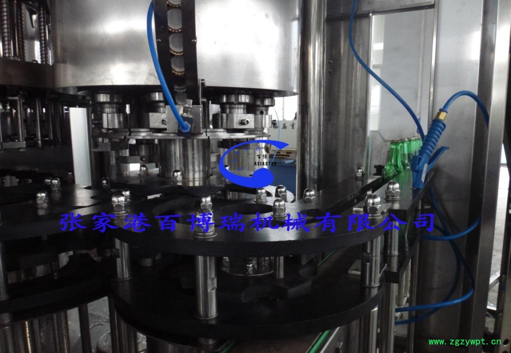 供应百博瑞玻璃瓶啤酒灌装机(BBR-9) 碳酸饮料液体灌装机厂家批发