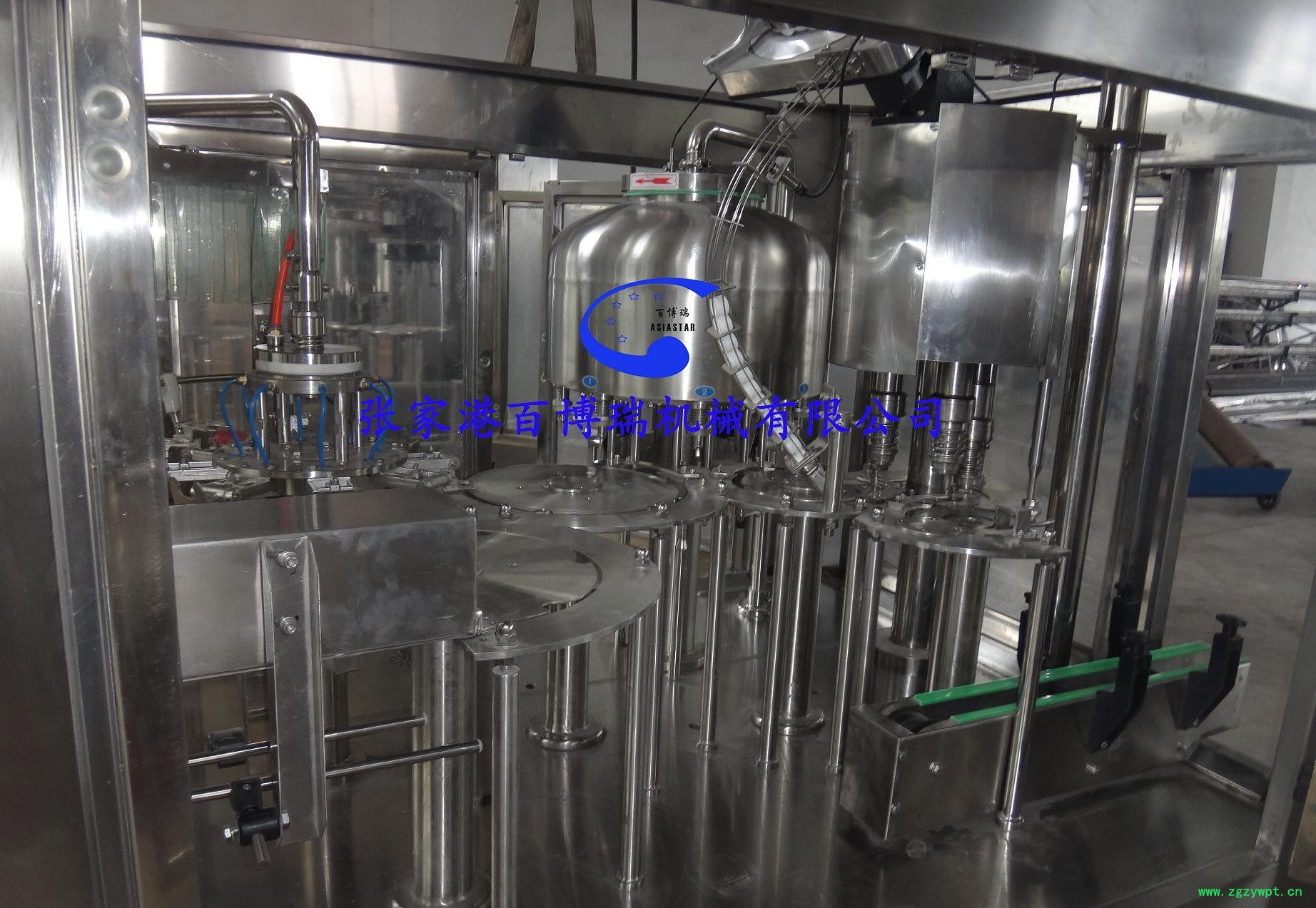 **三合一灌装机生产线(BBR-530)水线8头内部全整3