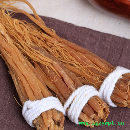 吉林产地批发东北特产长白山人参须 食品25g左右一捆红参须批发图2