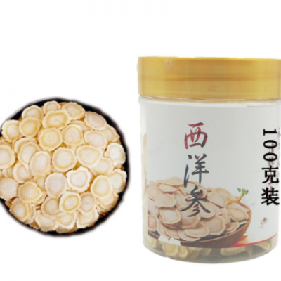 吉林长白山西洋参片批发人参花旗参西洋参 产地货源一件代发
